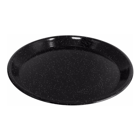 Pizzera Lozafer Chapa Enlozada 36 Cm Gastronómica Negro
