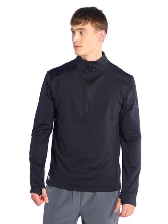Buzo Saucony Triumph Brushed Hombre Running Negro