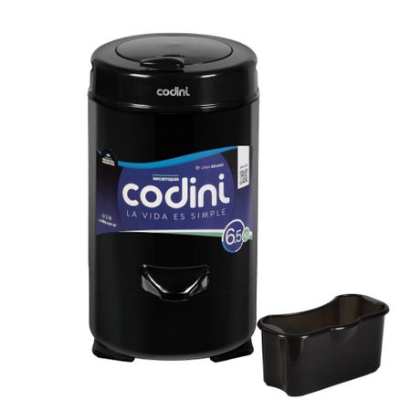 Secarropas Centrífugo Innova Negro  6.5 kg 2.800 RPM Codini 