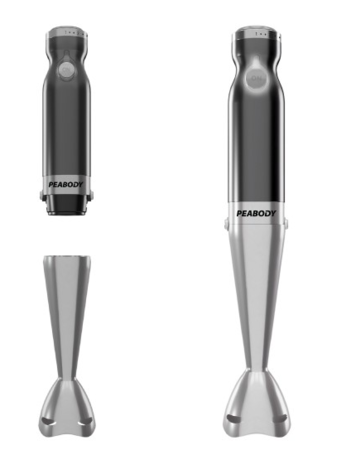 PEABODY LICUADORA DE MANO LM-328DM | GRIS METALIZADO