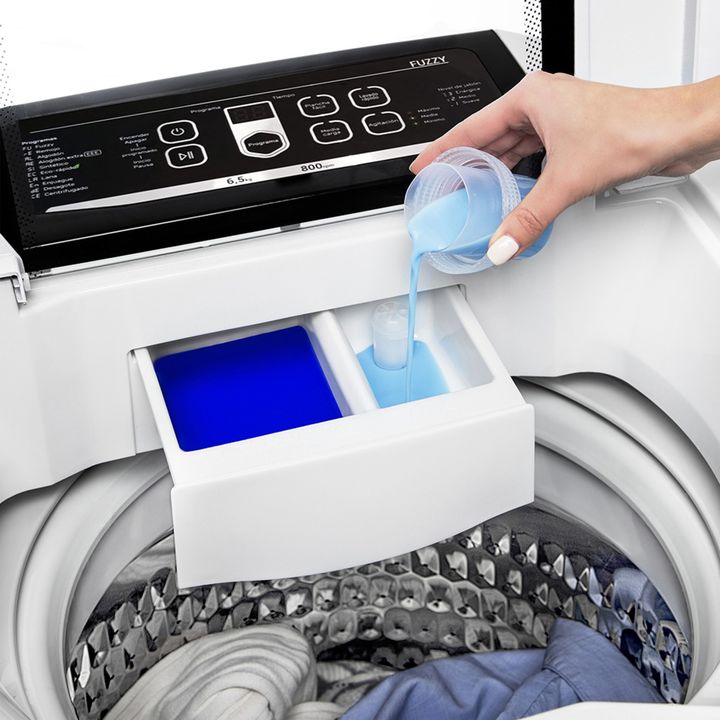 LAVARROPAS DREAN NEO FUZZY BLANCO 6.5KG BLANCO (LPDR0680TB0) - Vista 4