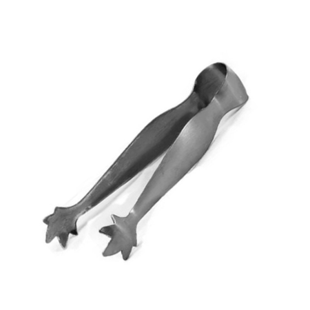 Set 6 Pinzas Para Hielo Chica Yili Acero Inoxidable 13cm