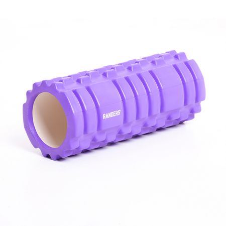 Yoga roller 33x14cm PVC 75cm Randers  Violeta