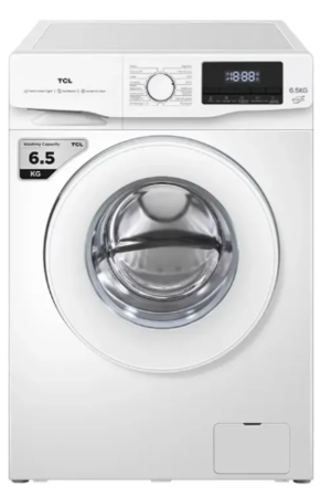 Lavarropas  Tcl carga frontal Inverter Cf 6.5kg P6065flw 1200rpm Blanco