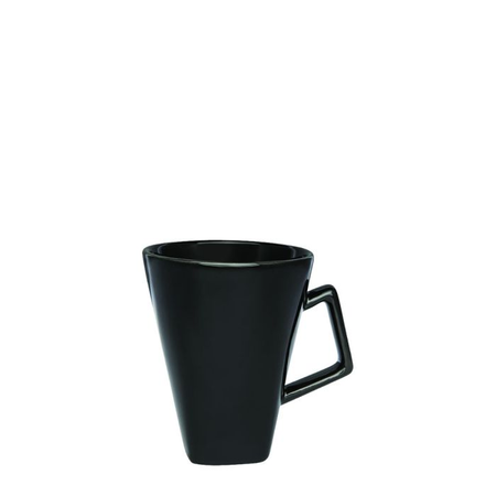 Jarro Taza Mug Quartier 350ml Oxford Ceramica Negro