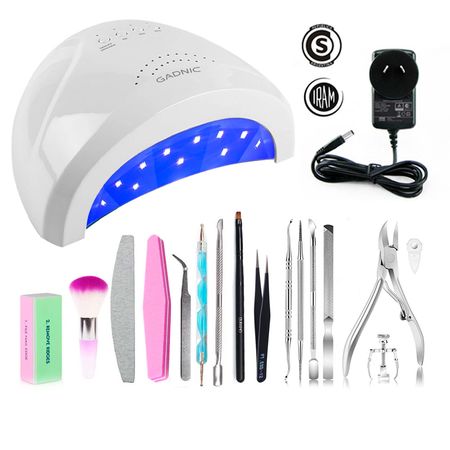 Kit de Manicuria y Pedicuria Gadnic + Cabina Para Uñas