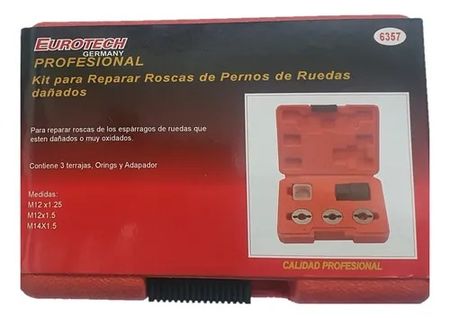 Terrajas Eurotech de Espárrago de Rueda