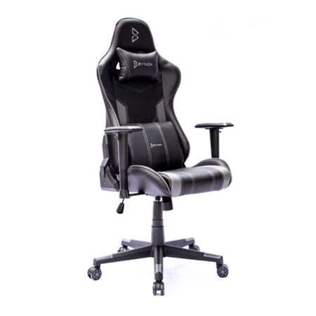 Silla Gamer Bynox Ergonómica Reclinable 180° Negra
