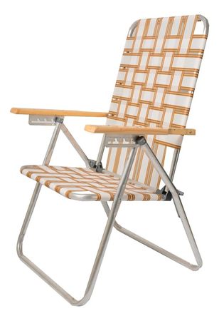 Reposera Sillon Plegable Descansar 5 Posiciones Aluminio 80001