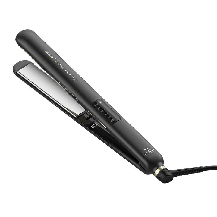 Planchita De Pelo Ga.ma Cp14 Led Digital Dual Plate Gold - Vista 1
