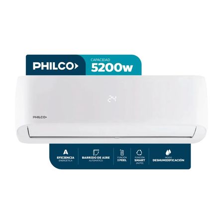 Aire Acondicionado Split Frio/Calor Philco 4472 Frigorias / 5200 Watts PHS50HA4CN