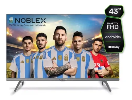 TV LED NOBLEX 43 DV43X7180 SMART FULL HD NETFLIX/USB/HDMI/ANDROID/PARAMOUNT