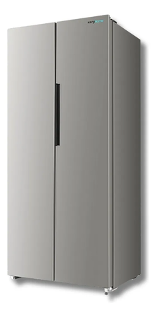 Heladera Con Freezer 2 Puertas Kjh-sbs400ge Defrost 400l Gris Oscuro KJHSBS400GE