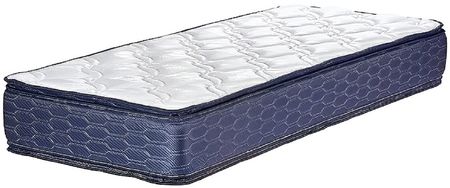 Colchón Suavestar Rockstar Pillow Top 190x080x030 Color Blanco/azul