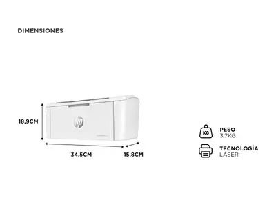 IMPRESORA LASER HP M111A - Vista 3