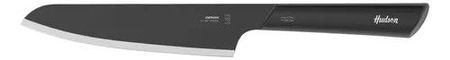 CUCHILLO CHEFF LÍNEA 7 DESIGN HUECO INOX C/ANTIADHERENTE NEGRO