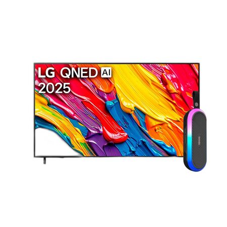 Combo Smart TV LG QNED 4K 55" + Parlante Bluetooth Dekkin 16W