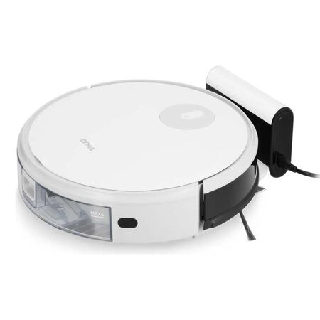 ASPIRADORA ROBOT ATMA TRAPEADORA ANTICHOQUE BLANCA