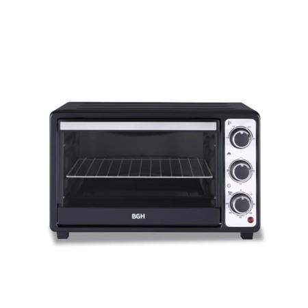 Horno Eléctrico BGH Duo 25L 1500W Negro Bhe25m25i