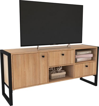 Rack Para Tv Delos Steel Dst03 Dst03Rnn