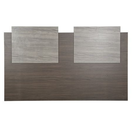 Respaldo Reforzado Maximo Venezia para dos plazas y media 180cm Pinot Nogal