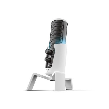 Micrófono Trust Fyru GXT258W 4 en 1 para Streaming Blanco