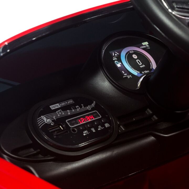 Auto a batería Fiat 500 Infanti Rojo - Vista 8