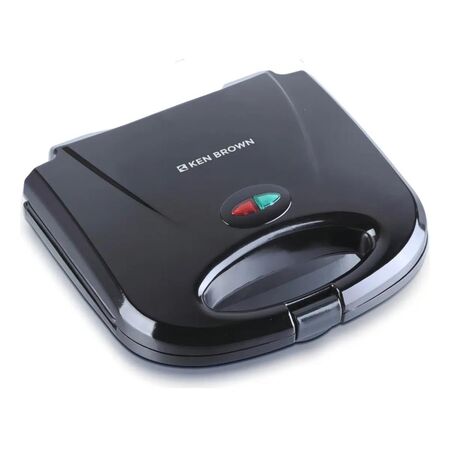 SANDWICHERA ELÉCTRICA KEN BROWN SP-016 750 W NEGRO