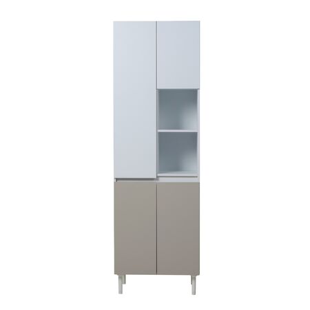 DESPENSERO LIVORNO 60 CM 4 PUERTAS  BEIGE AVELLANA