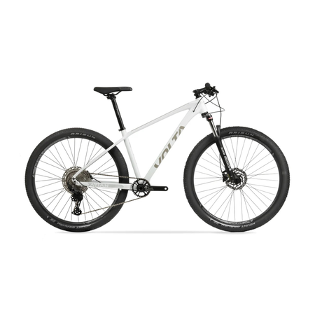 Bicicleta MTB Volta Avian Talle M R29 9V Shimano Cues Blanco/Gris Disco Hidr.