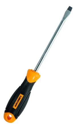 Destornillador Plano 8 X 150mm Lusqtoff L6516 Punta Imantada