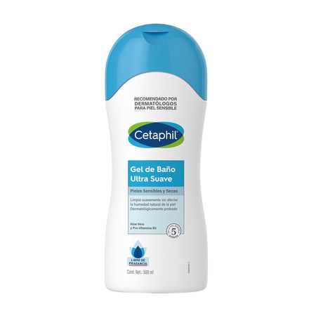 Gel De Baño Ultra Suave Cetaphil Piel Seca Y Sensible 500ml