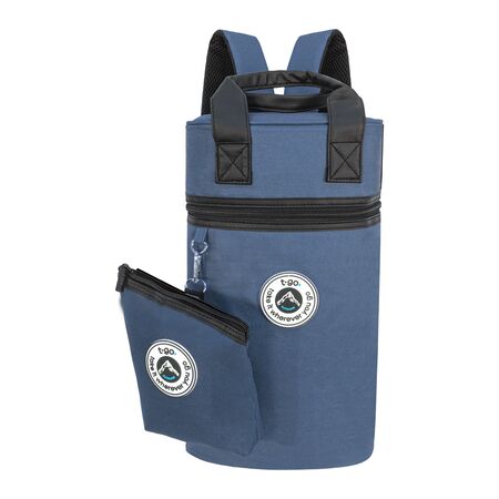 Mochila Matera T-go para termos 1.3 con yerbero 300gr Color Azul