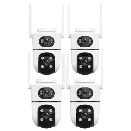 COMBO: 4 Cámaras de Seguridad Dalton Doble Exterior Interior 4+4mp DA-CAM06