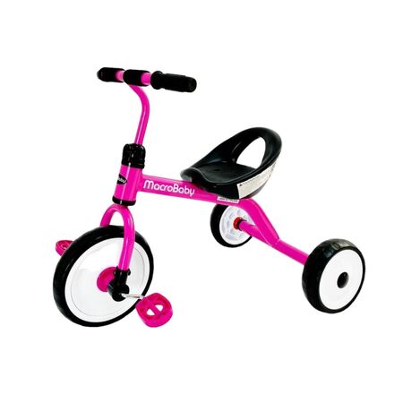 TRICICLO CLÁSICO REFORZADO ROSA MACROBABY