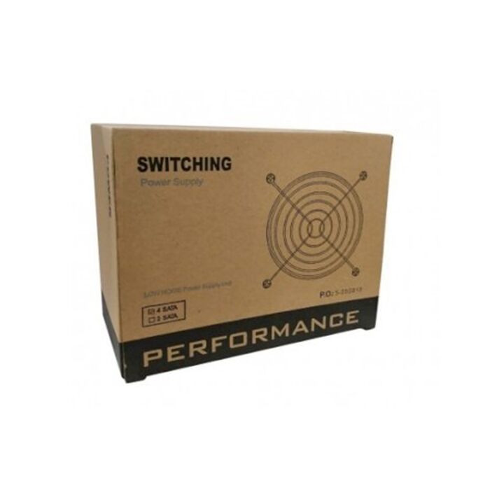 Fuente 550W Performance Sata X4 Box - Vista 2
