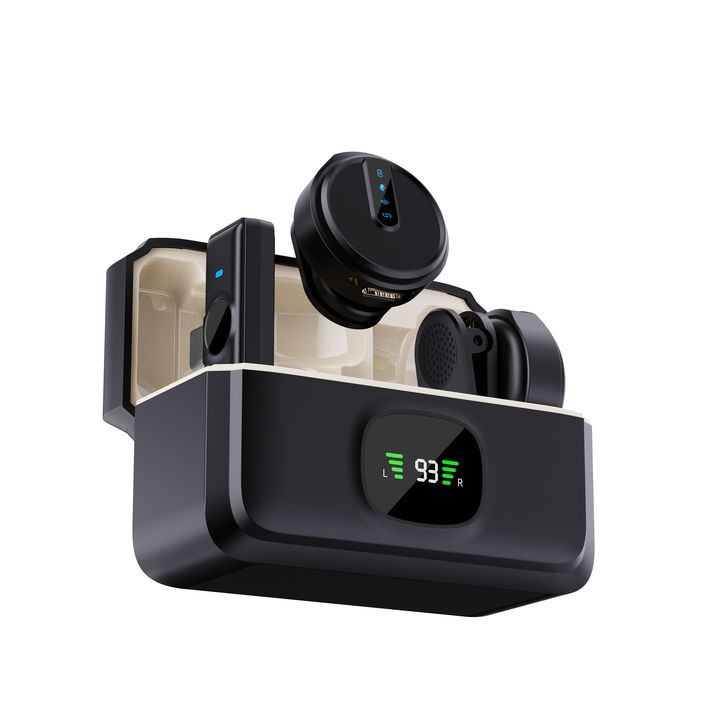 BEMBE MICROFONO CORBATERO MHE-300UL CON ESTUCHE CARGADOR - Vista 3