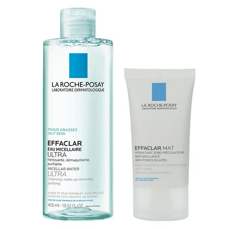 Combo La Roche Posay Piel Grasa Effaclar Mat + Agua Micelar