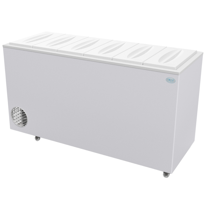Freezer Conservadora De Helados Fam 22 Baldes Heladeria Blanco - Vista 1