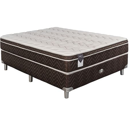 Sommier y Colchón Espuma Alta Densidad Springwall One 140x190 - 2 Plazas