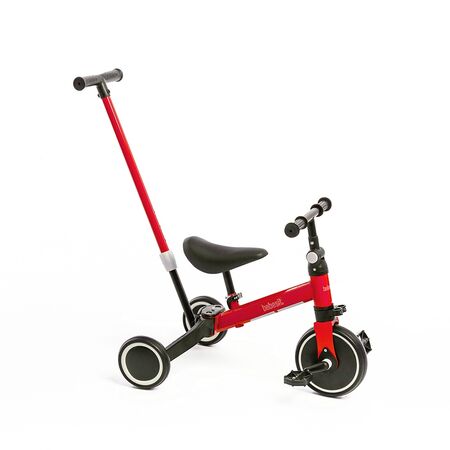 Triciclo con Manija 2 en 1 Bebesit Rojo