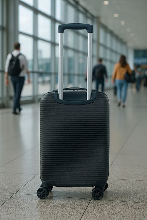 Valija Check In 20 Pulgadas Negro Expandible 39119 Carry On - Vista 5