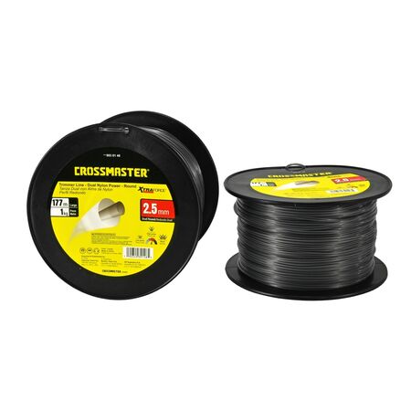 Tanza Dual Alma de Nylon Redonda Crossmaster 2,5mm x 1Kg