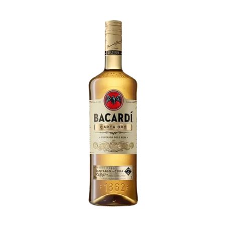 Ron Bacardi Dorado 1000 ml