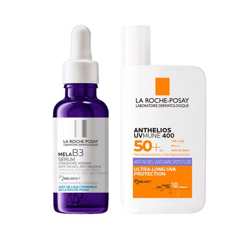 Set La Roche Posay Serum MelaB3 Anthelios DarkSpot Fluid F50