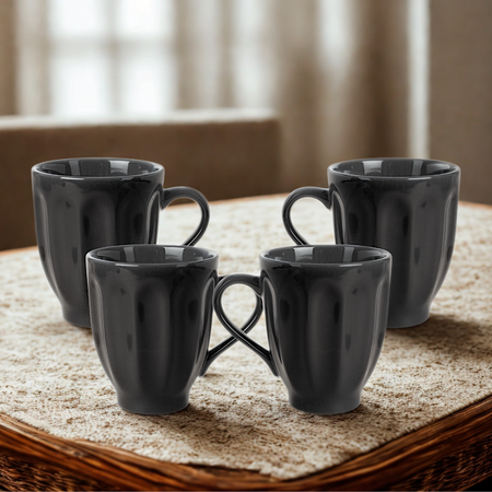 Set x 4 Tazas Jarro Mug Vintage Facetadas Florence  ASTON