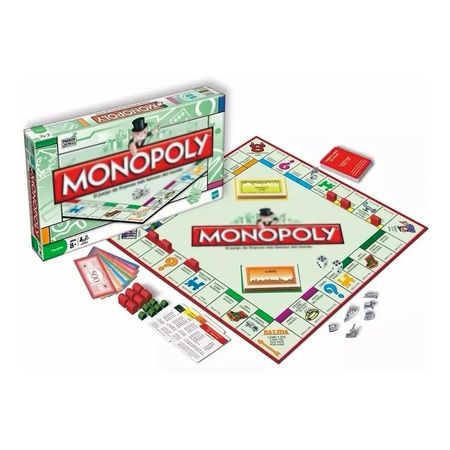 Juego Monopoly Clásico Marca ToyCo Estrategia Hasta 8 Jugadores