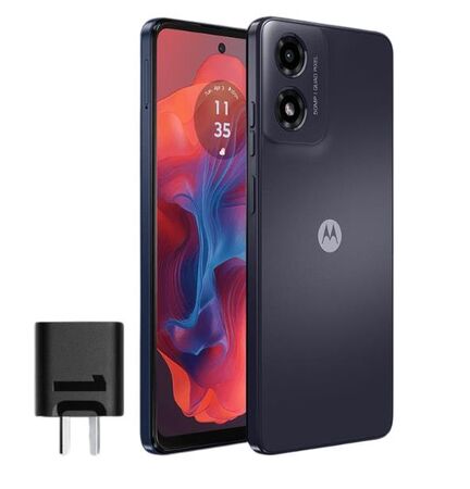 CELULAR MOTOROLA G04S 4G (XT2421-7) 4GB/64GB 50MP+2MP/8MP (PB380012AR) 6.6" CONCORD BLACK