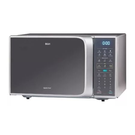 Microondas BGH Grill Silver Digital 23 Litros B223DS20