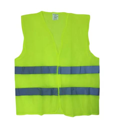 Chaleco Reflectivo Reglamentario Seguridad Fluo  Moto